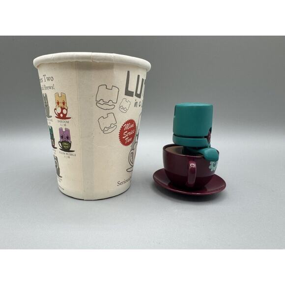 Lunartik Jasmine A Cup of Tea Mini S2 Vinyl Figure by Matt Jones Vintage - Picture 5 of 8